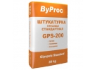 Штукатурка "ByProc" GPS-200 стандартная гипсовая 30кг 40шт/поддон