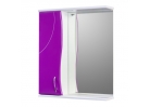Зеркало "Алессандро" сиреневое левое (АкваМаста)(В-716,Ш-605,Г-160мм)ВИТРИНА