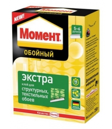 Клей обойный "Момент" Экстра 250гр 24шт/уп (752643)