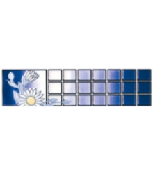 Бордюр 250х65 Либретто фиолетовый 20шт/уп. (г.Шахты)